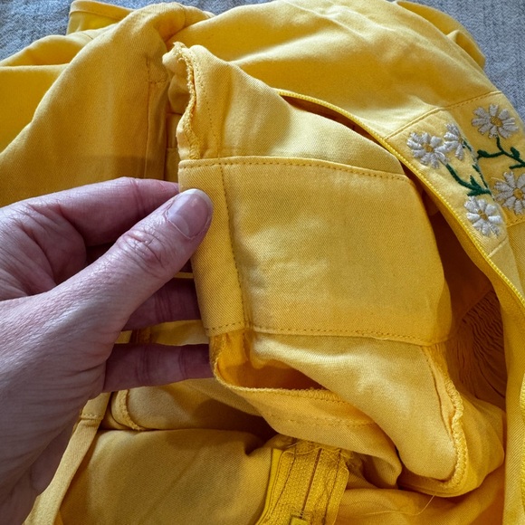 Trashy Diva Daisy Mae Yellow Embroidered Dress size 8 - Picture 7 of 7